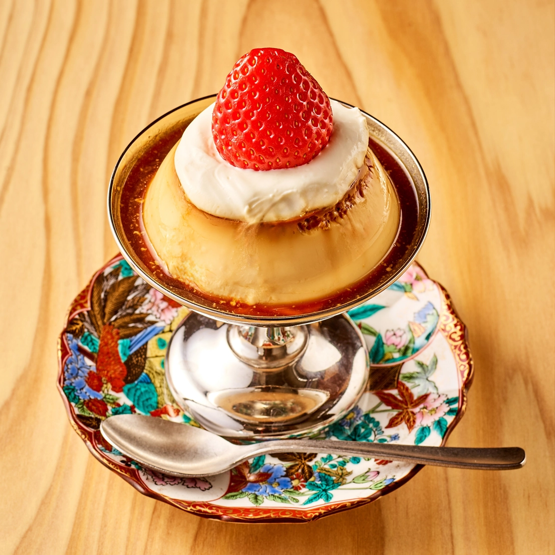 クラシックプリン旬の果実